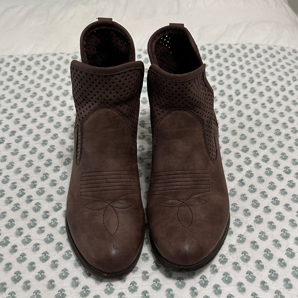 Brown Ankle Boots